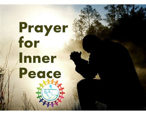 Prayer For Inner Peace Kjli Ministries For Prayer