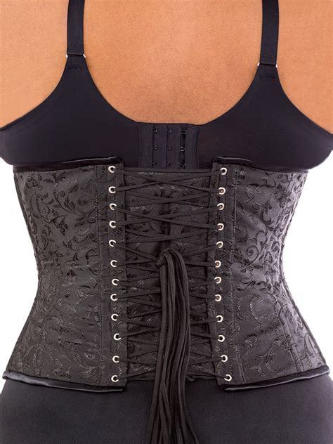 short plus size brocade corset cs 426 orchard corset