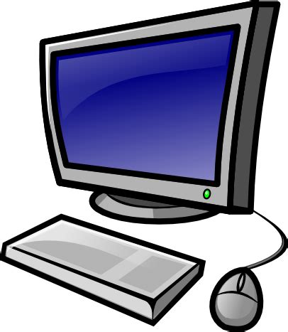 Desktop Computer Clip Art Clip Art Library