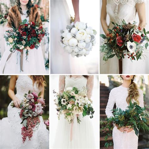 15 Wonderful Winter Wedding Bouquets Fiftyflowers The Blog