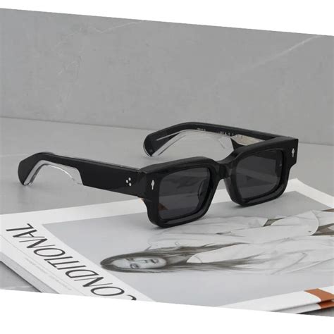 JMM Jacques Marie Sunglasses For Men Vintage Acetate Luxury Designer