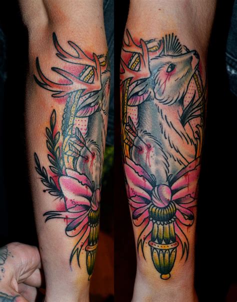 Wild Tattoos Deer Tattoo Pictures