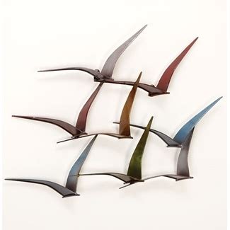 Advanced metal art is family owned and operated out of orlando florida. Flock Of Birds Wall Sculpture | Flock of Flying Birds Metal Wall Art | Muebles de metal, Metal ...
