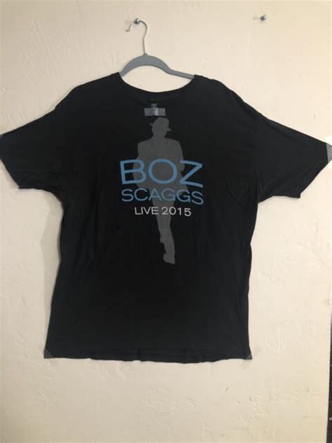 Boz Scaggs 2015 Tour T Shirt Ebay
