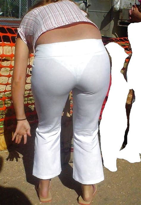 Sex Gallery Wives In Tight And See Thru White Pants