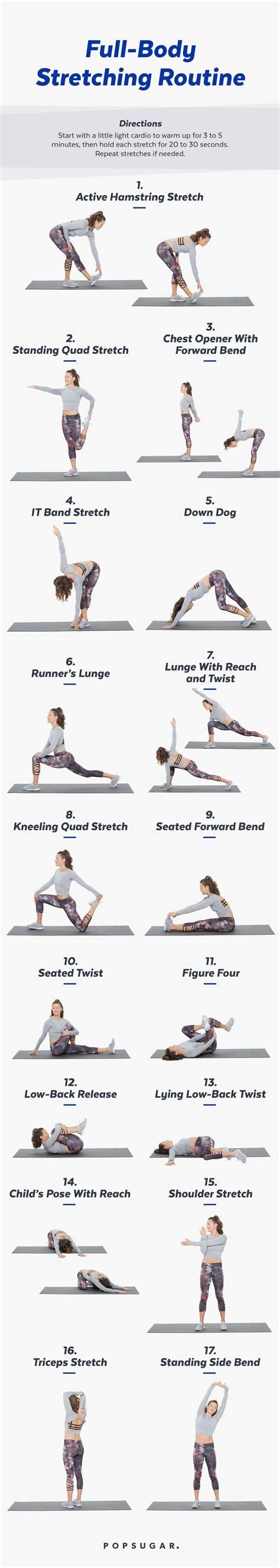 Stretching Is The Best Way To Care For Tired Muscles This Sequence Of Stretches With