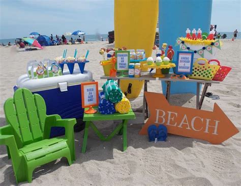 Beach Party Summer Toddler Friendly Beach Bash Catch My Party