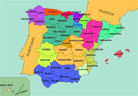 Un mapa es una representación geográfica del planeta tierra o de una región en una superficie si aún no sabes todas las comunidades autónomas españolas, este mapa político de españa puede. Moclinos !! El Rincón del Tutor de Primaria: Mapa político ...