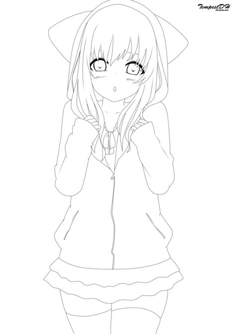 Czekają na dziewczyny trzy różnego rodzaju malowanki do pomalowania online na naszym serwisie. Pin by Shanri on Lineart | Anime outfits, Drawings, Anime