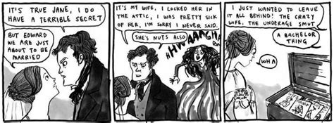 jane eyre comic by kate beaton hark a vagrant jane eyre strong female characters angry women