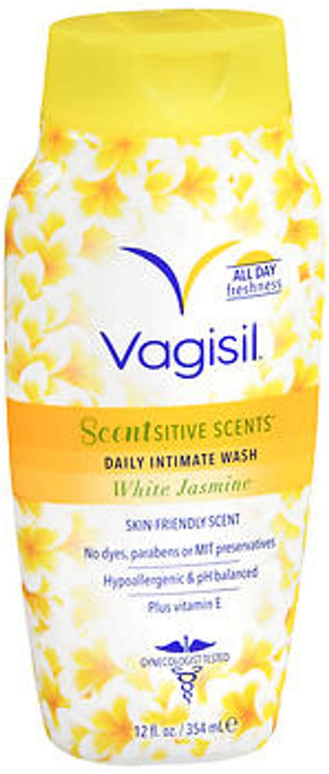 Vagisil Scentsitive Scents Daily Intimate Wash White Jasmine 12 Oz