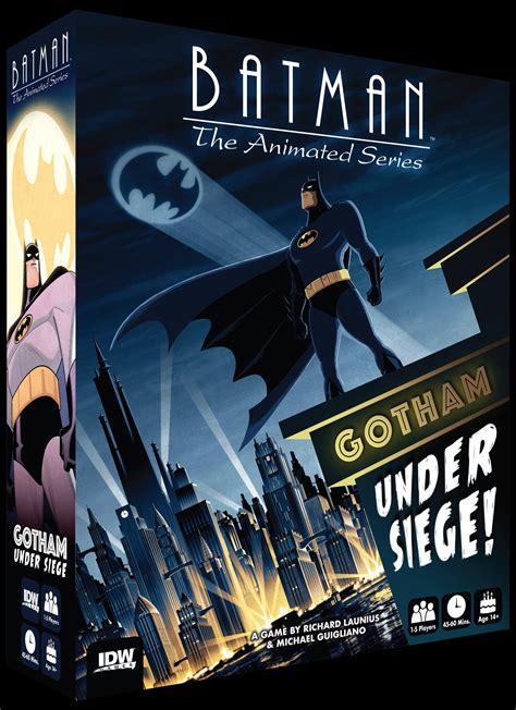 Batman The Animated Series Gotham City Under Siege Board Games