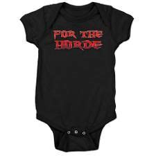 For The Horde Red Png Baby Bodysuit On Cafepress Com Baby Bodysuit