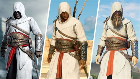 Altair S Outfit In Every Assassin S Creed All Altair Outfits Youtube