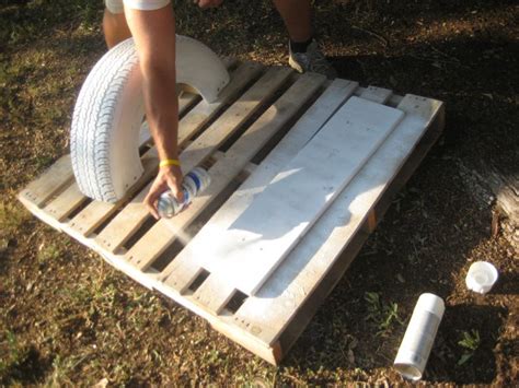Diy Recycled Tire Rocker Aka Tire Teeter Totter Tyres Recycle