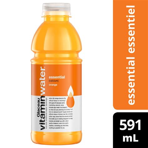 Glacéau vitaminwater® Essential, orange-orange Bottle, 591 mL | Walmart