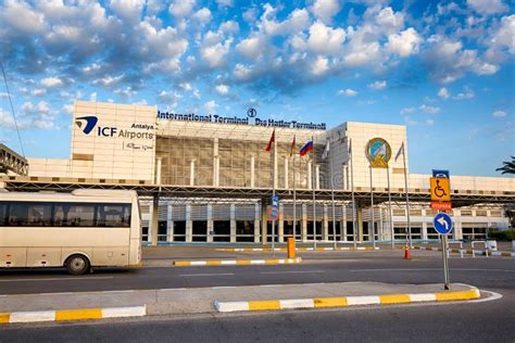 Building Of The Airport In Antalya Editorial Image Image Of Arrival