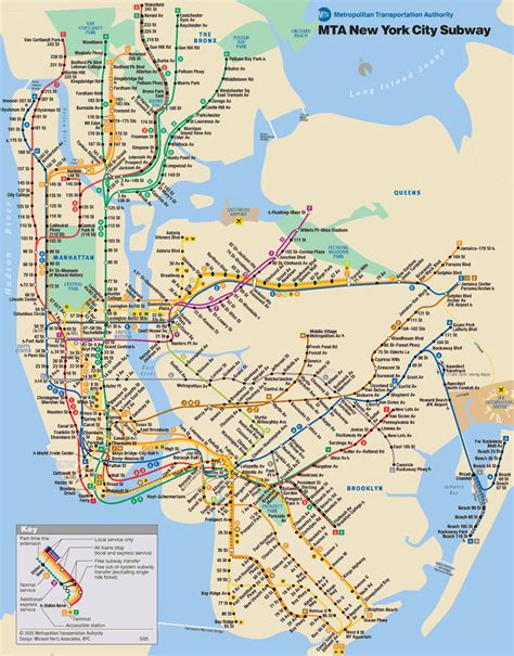 Plan Interactif Du Metro De New York Subway Application