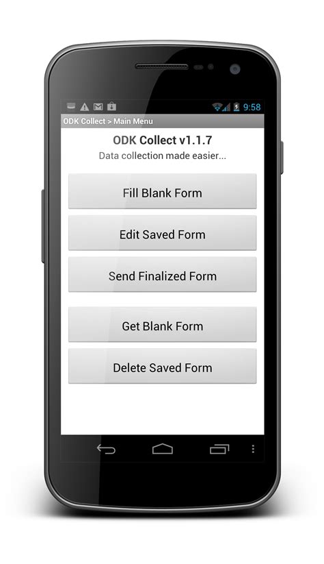 Mobile Data Collection In Open Data Kit Odk
