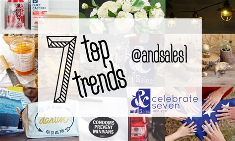 7 Top Trends Of 2017 And Sales