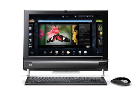 Hp Touchsmart 600 1055 23 Inch Black Desktop Pc Windows 7 Home Premium