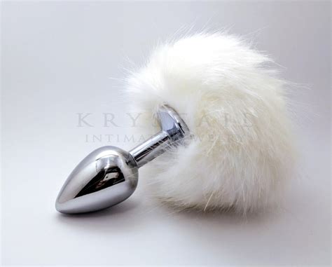 White Bunny Tail Butt Plug Anal Plug Tail Adult Toys Anal Decoration Sexy Erotic Anal Jewelry