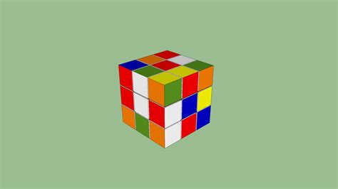 Cubo Rubik 3d Warehouse