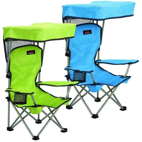 Kelsyus premium portable camping folding lawn chair with canopy (3 pack). Outdoor Folding Chair with Canopy - Home Furniture Design