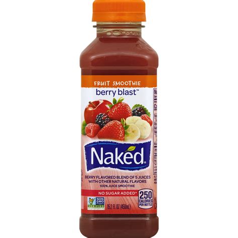 Naked 100 Juice Smoothie Berry Blast 15 2 Fl Oz Instacart