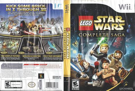 Lego Star Wars The Complete Saga Nintendo Wii No Manual Lego
