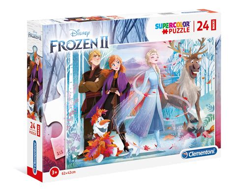 Disney Frozen Pcs Supercolor Puzzle Clementoni