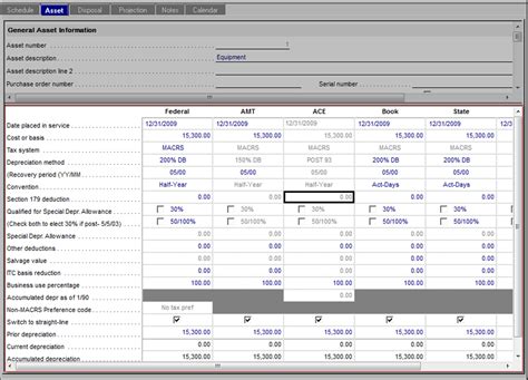 Fixed Asset Depreciation Excel Spreadsheet Spreadsheet