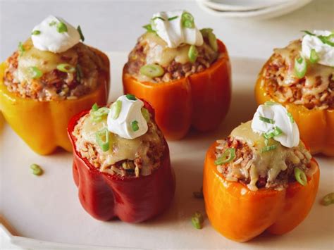 Slow Cooker Stuffed Peppers Recipe Food Network Kitchen Food Network