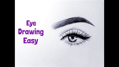 How to sharpen a pencil like an artist; How to draw an eye/eyes easy Eye drawing easy with pencil ...