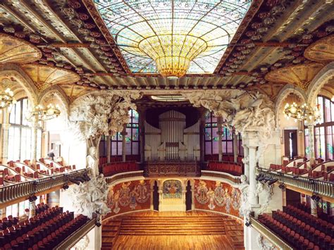 The Most Beautiful Building Ever Inside The Palau De La Música Catalana