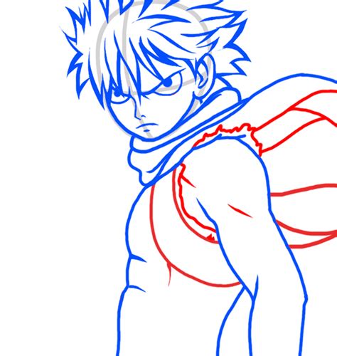 Natsu Drawing Easy To Draw Dragneel In Fairy Tail Easy To Draw