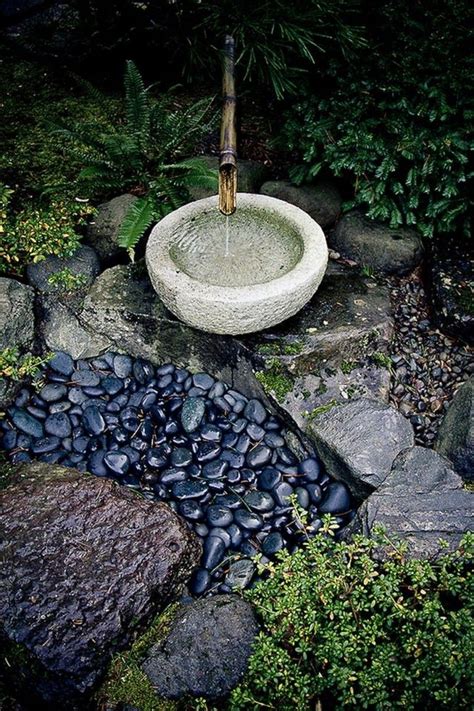 35 Good Zen Water Fountain Ideas For Garden Landscaping Small