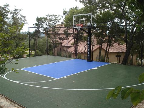Basketball Half Court Sport Court