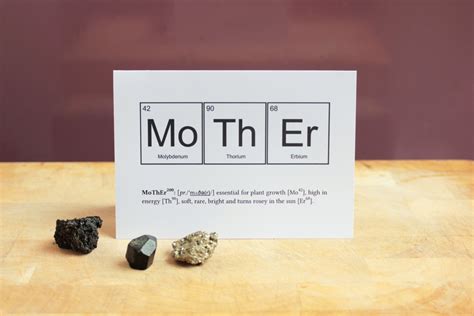 Periodic Table Fathers Day Card. Birthday by NewtonAndTheApple