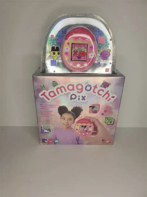 Tamagotchi Pix 42901 Bandai Tamagotchi Virtual Pet In Pink New 2021