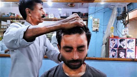 Varanasi Headarmforehead Massage By Indian Street Barberasmr Youtube
