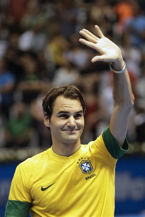 Brazil Tennis Gillette Federer Tour Who Ate All The Pies