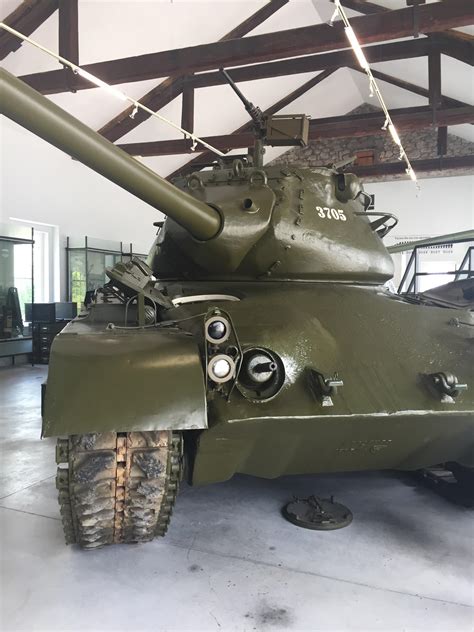 An Old Yugoslavian M47 Patton At A Tank Museum Somewhere In Slovenia