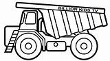 Dump Truck Coloring Construction Printable Drawing Getdrawings Sheet Tipper Sketch Getcolorings Template sketch template