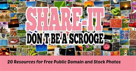 20 Photo Sharing Websites For Free Public Domain Photos And Free Stock