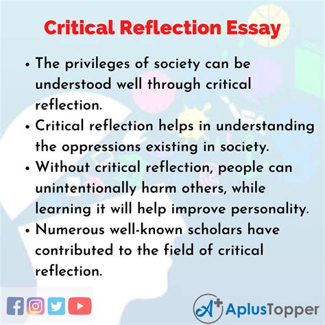 Critical Reflection Essay Essay On Critical Reflection For Students