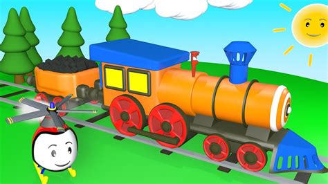 Train Cartoons For Children Kids Toddlers With Chopper Charlie Youtube