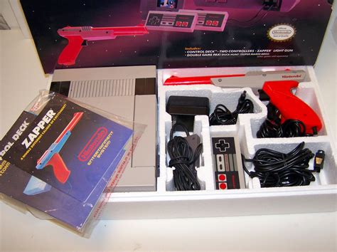 Original Nintendo Nes Entertainment System Complete Action Set In Box