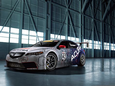 2015 Acura Tlx Gt Race Car Hd Pictures