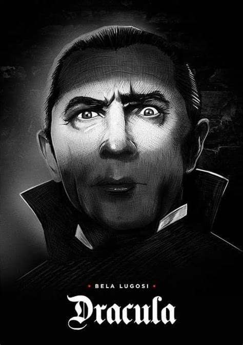Universal Classic Monsters Art Bela Lugosi As Count Dracula By Simon Carpenter Lugosi